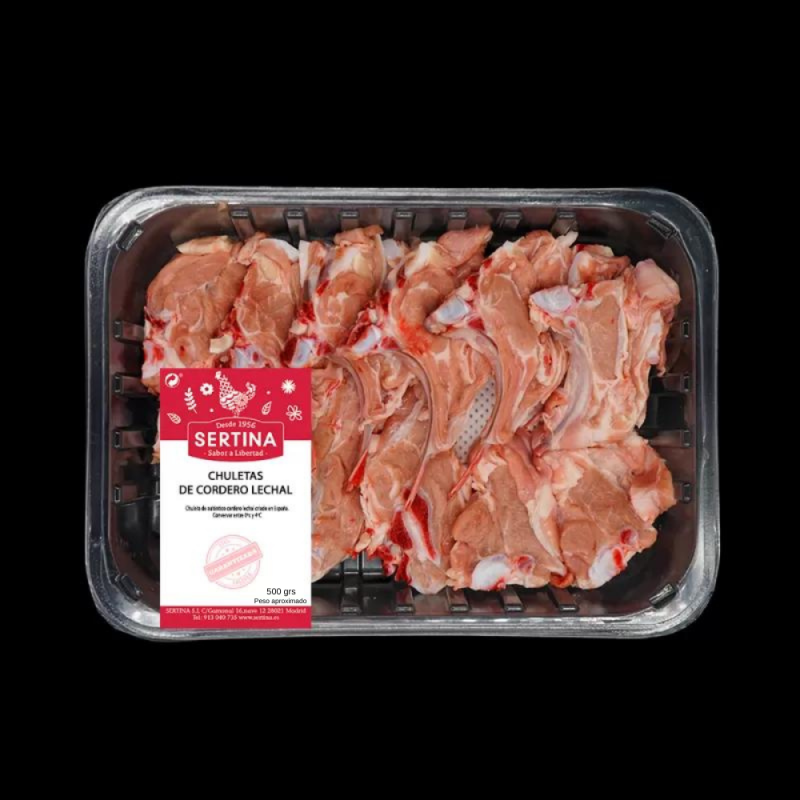 Comprar Chuletas De Cordero Lechal G Online Sertina